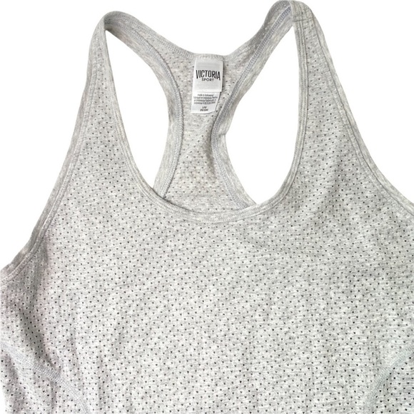 Victoria sport grey bodysuit one piece racerback tank -LRG - Picture 3 of 5